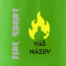 Hasiči - oheň - Váš název - Prso + záda