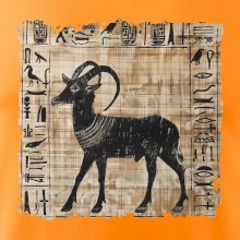 Egyptské hieroglyfy koza