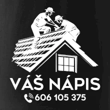 Tričko pro pokrývače - Dva dělníci