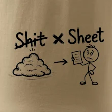 Anglický slovníček - Shit - Sheet