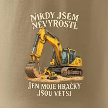 Nikdy jsem nevyrostl jen moje bagry jsou větší