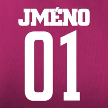 Florbalový  dres - vlastní jméno a číslo