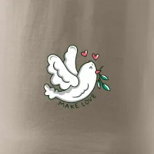 Holubice míru - make love