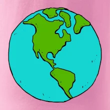 Planeta na prsu - Amerika