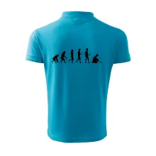 Evoluce houbař muž