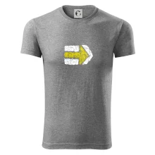 Párová turistická značka žlutá