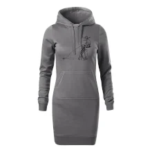 Kreslený rybář na pařezu