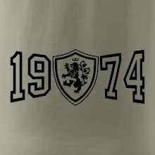 Narozeninový motiv - znak - 1974