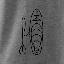 Paddleboard jedním tahem