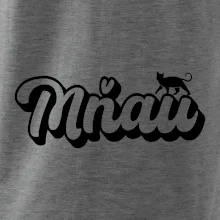 Mňau nápis