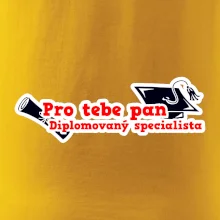 Pro tebe pan Diplomovaný specialista