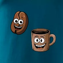 Parové triko - Hrnek a káva