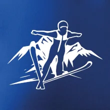 Letící skokan bílý