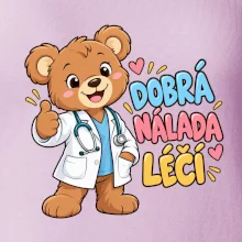 Dobrá nálada léčí - medvídek doktor s palcem nahoru