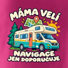 Máma velí navigace jen doporučuje rodinný karavan