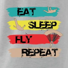 Eat Sleep Fly Repeat Paragliding