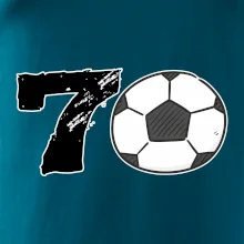 Fotbal kulaté narozeniny 70