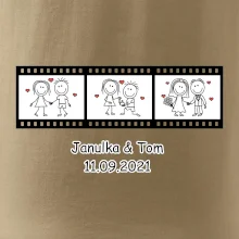 Svatební den - váš nápis (Hana-creative)