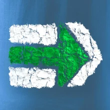 Párová turistická značka zelená