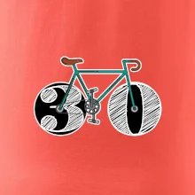 Narozeniny 30 let na kole