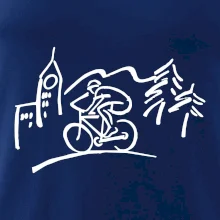 Cyklista na výletě