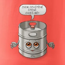 Opuštěné štěně - sud (Hana-creative)