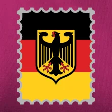 Německá známka - vlajka