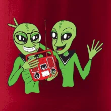 Ufo a rádio (Pecka design)