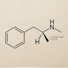 Molekulární struktura pervitin