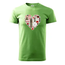 Britské srdce - objekty