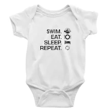 Eat sleep swim