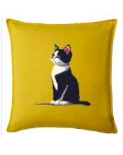 Mourovatá kočka pixel