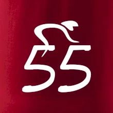 Cyklista slaví pětapadesátku (55)