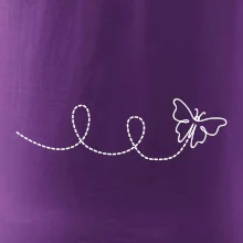 Dráha letu motýla - smyčka