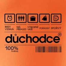 Čárový kód důchodce