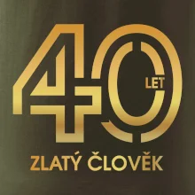 40 let zlatý člověk