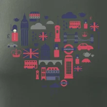 Anglie symboly srdce