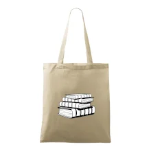 Knihy černobílé na sobě