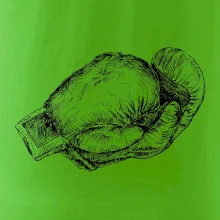 Rukavice kreslené na šířku