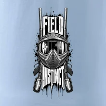 Černobílá maska field instinct paintball