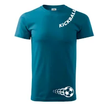 Kickball nápis šikmo