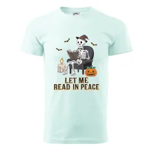 Let me read in peace