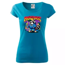 Mýval - masked bandit grafitti