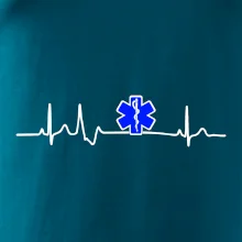 EKG rescue modrá hvězda