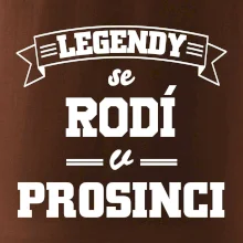 Legendy se rodí v prosinci