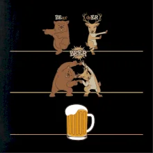 Beer - BEar - deER Beer - BEar - deER