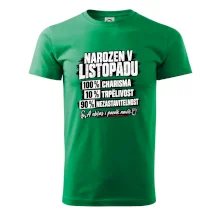 Narozen v listopadu charisma trpělivost a panák
