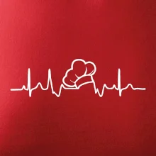 EKG kuchařská čepice