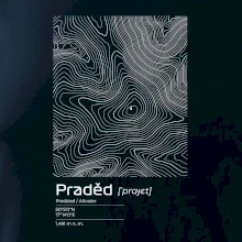Praděd - vrstevnice v obdélníku