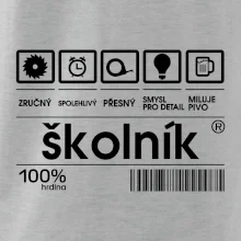 Čárový kód - Školník